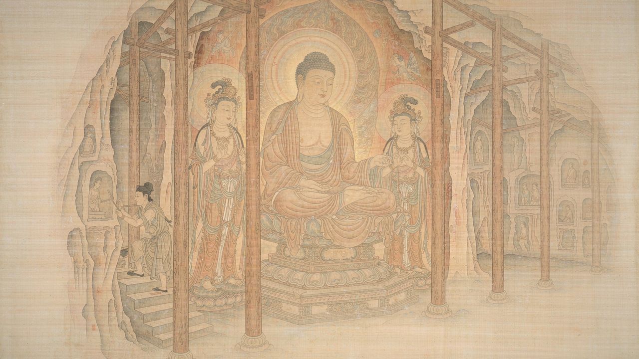 南北朝时代意象图（AI 想象复原）