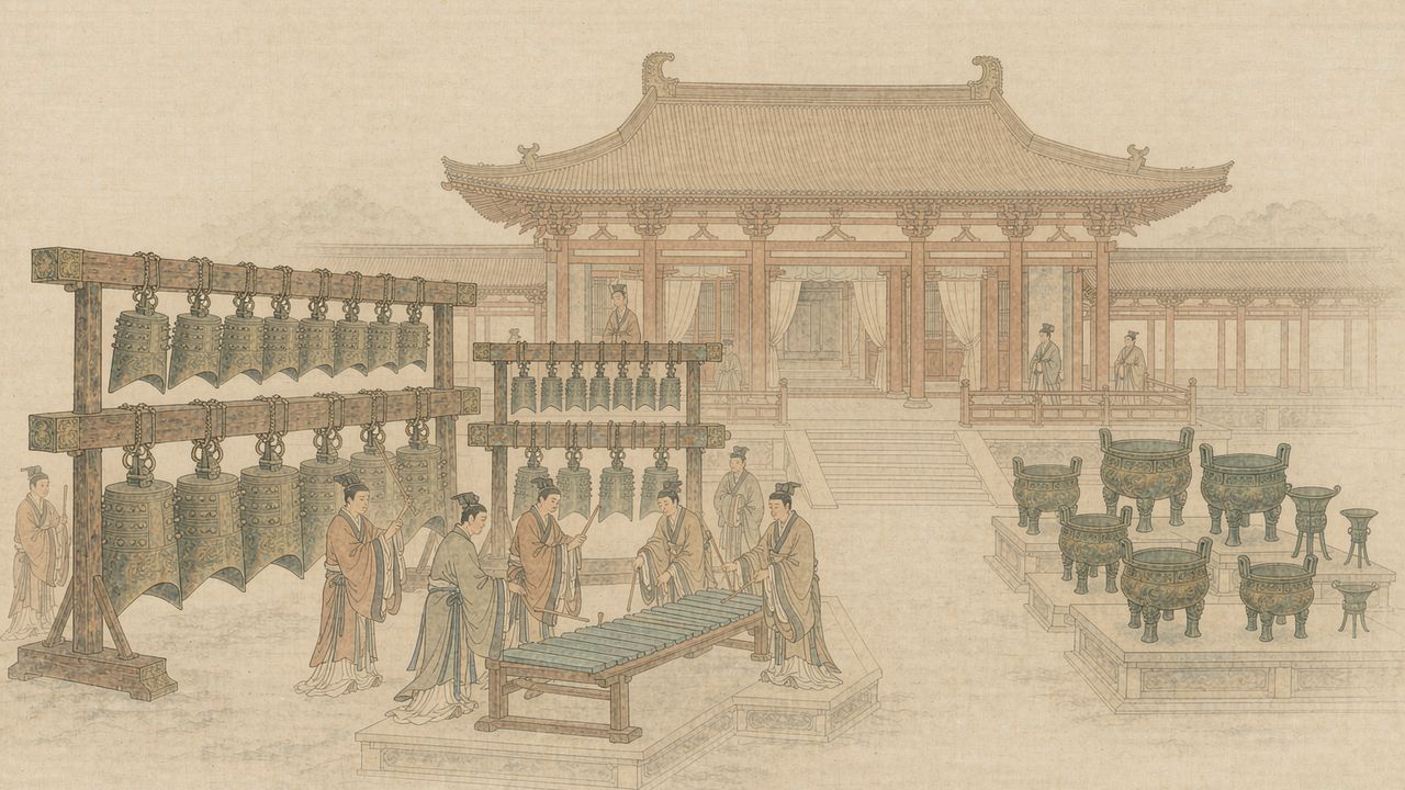 西周时代意象图（AI 想象复原）