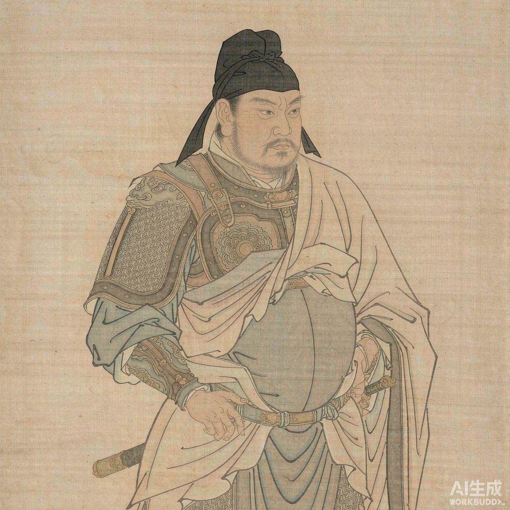 王敦（AI 想象复原像）