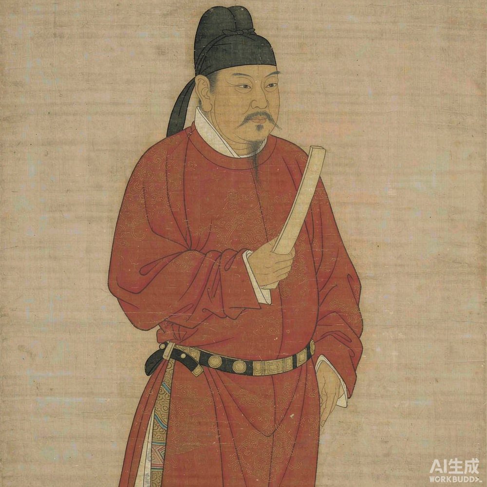 李林甫（AI 想象复原像）