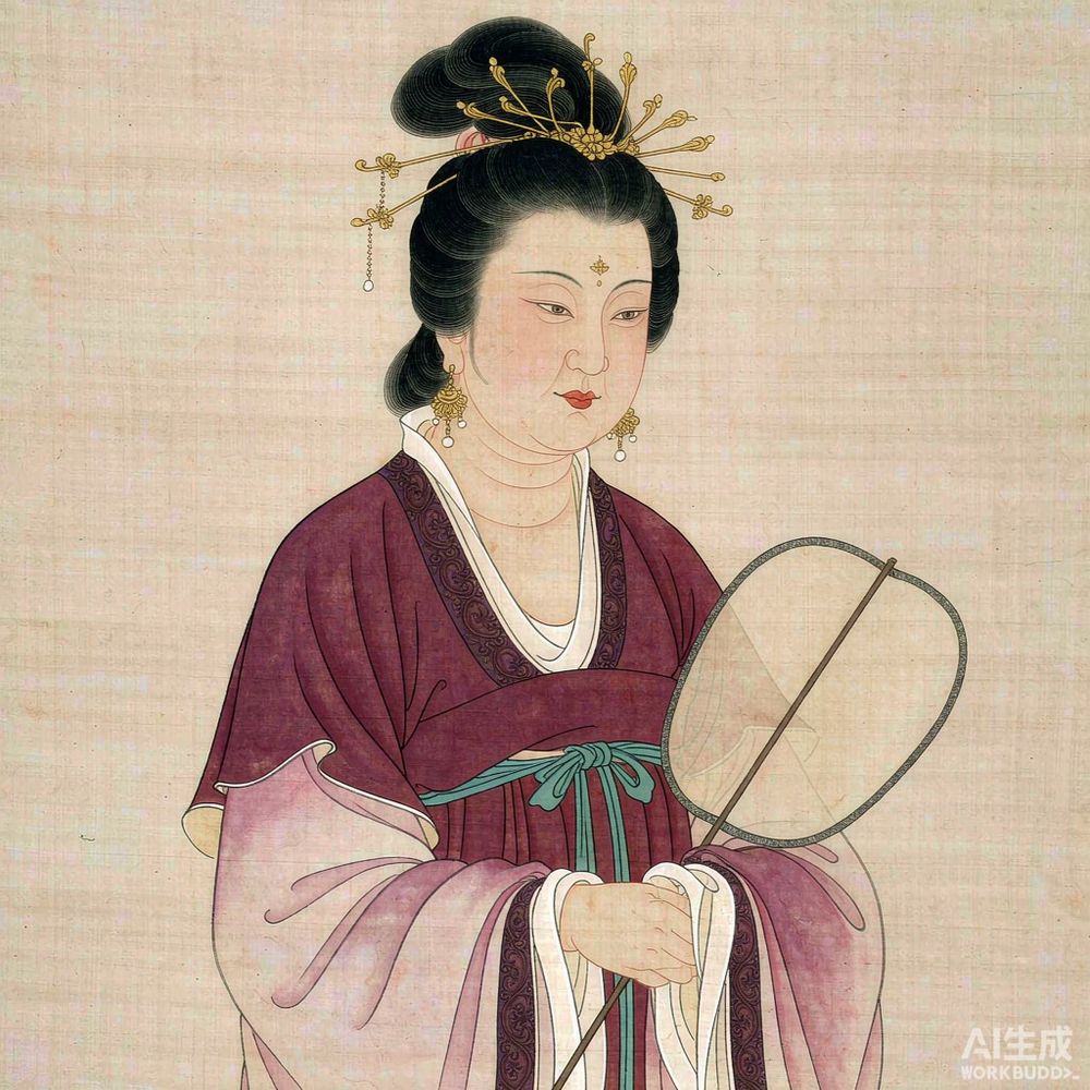 贾南风（AI 想象复原像）