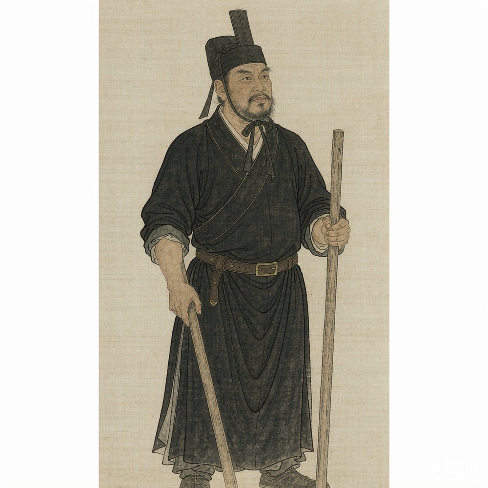 陈胜（AI 想象复原像）