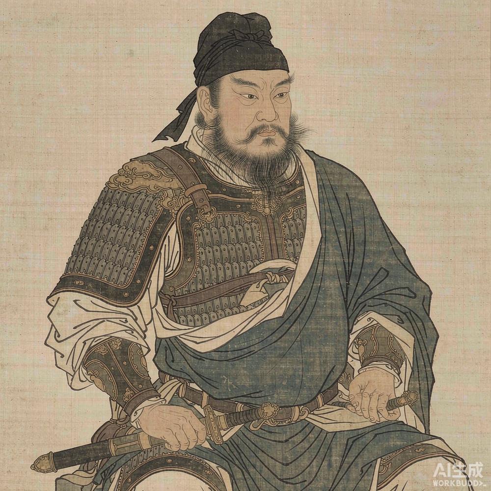 韩世忠（AI 想象复原像）