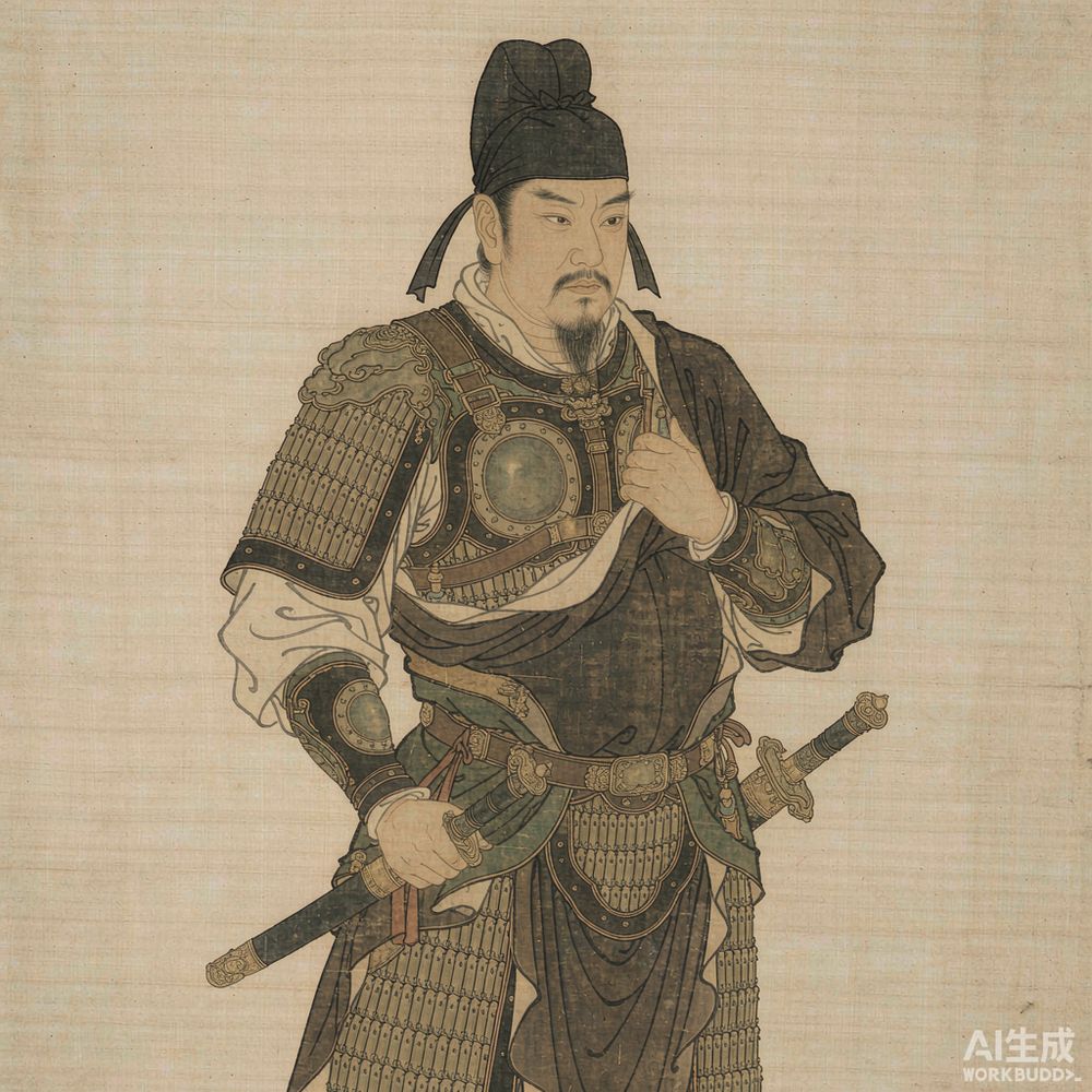陈庆之（AI 想象复原像）