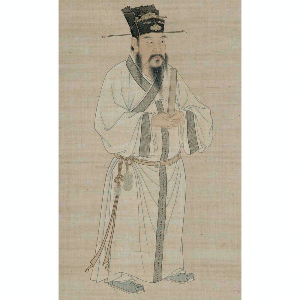 霍光（AI 想象复原像）