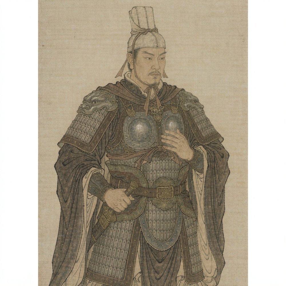 王翦（AI 想象复原像）