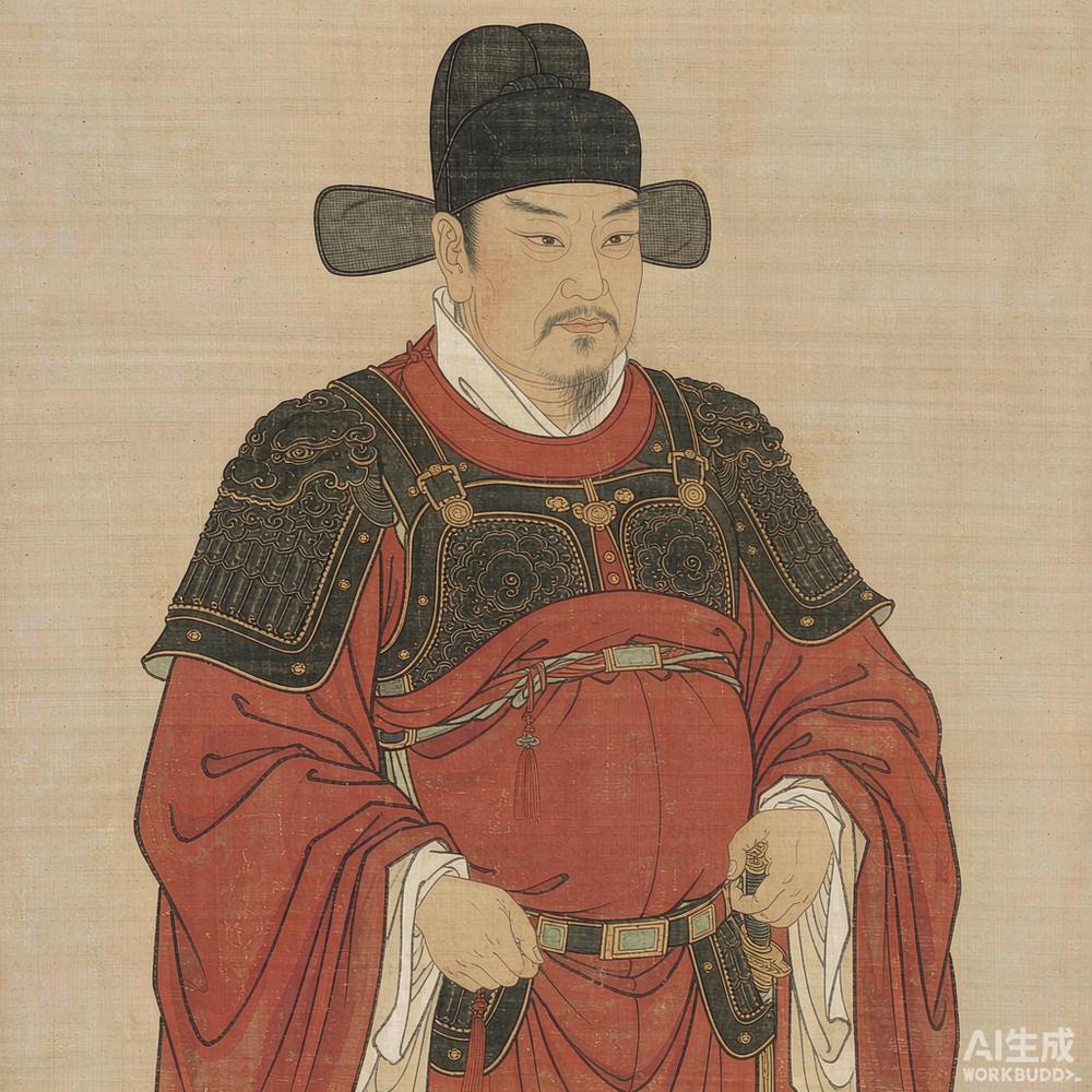 戚继光（AI 想象复原像）