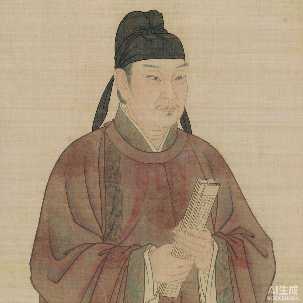 完颜希尹（AI 想象复原像）