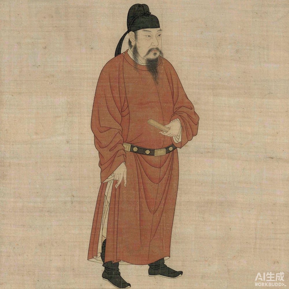 魏徵（AI 想象复原像）
