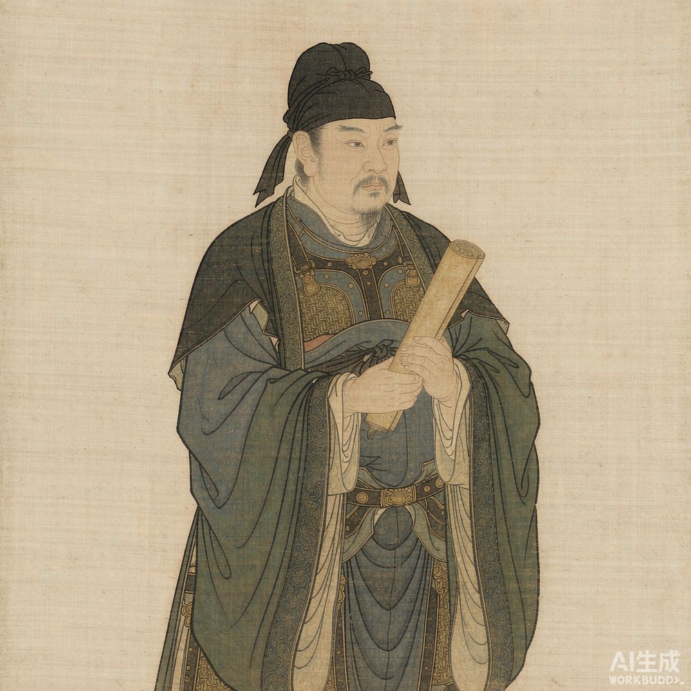 陶侃（AI 想象复原像）