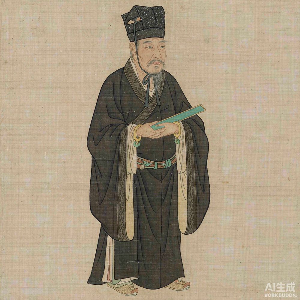 鲍叔牙（AI 想象复原像）