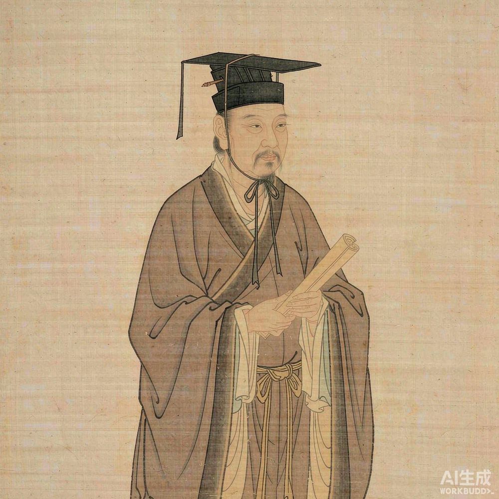 刘歆（AI 想象复原像）