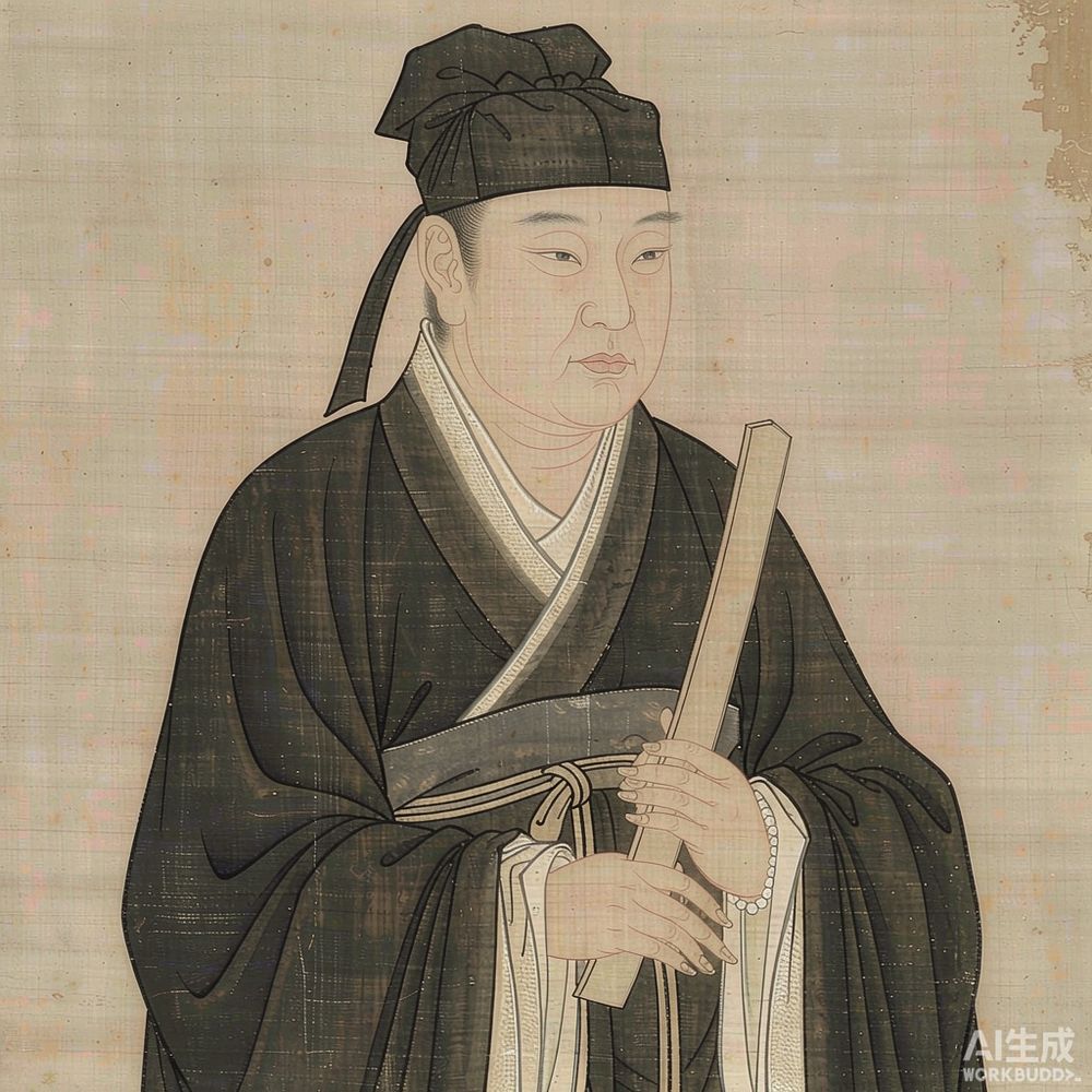晏婴（AI 想象复原像）