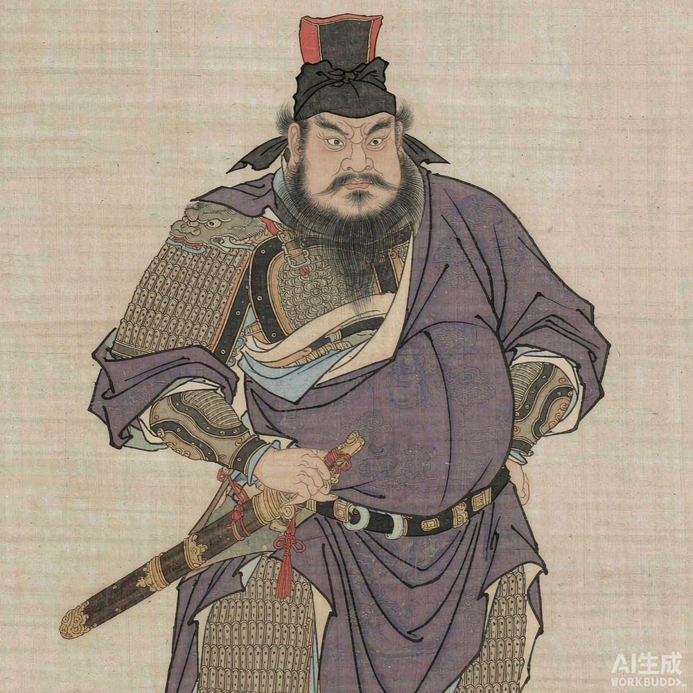 董卓（AI 想象复原像）