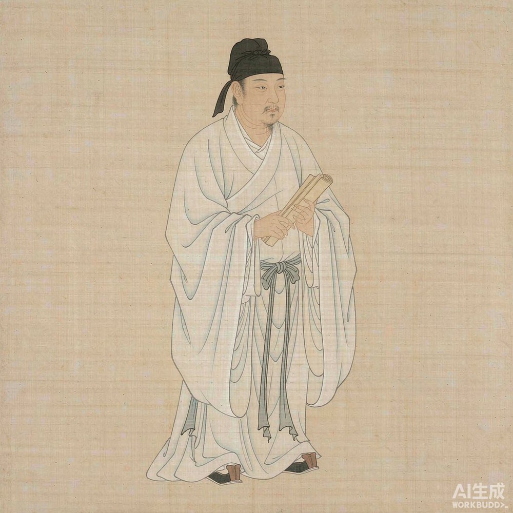 陈寿（AI 想象复原像）