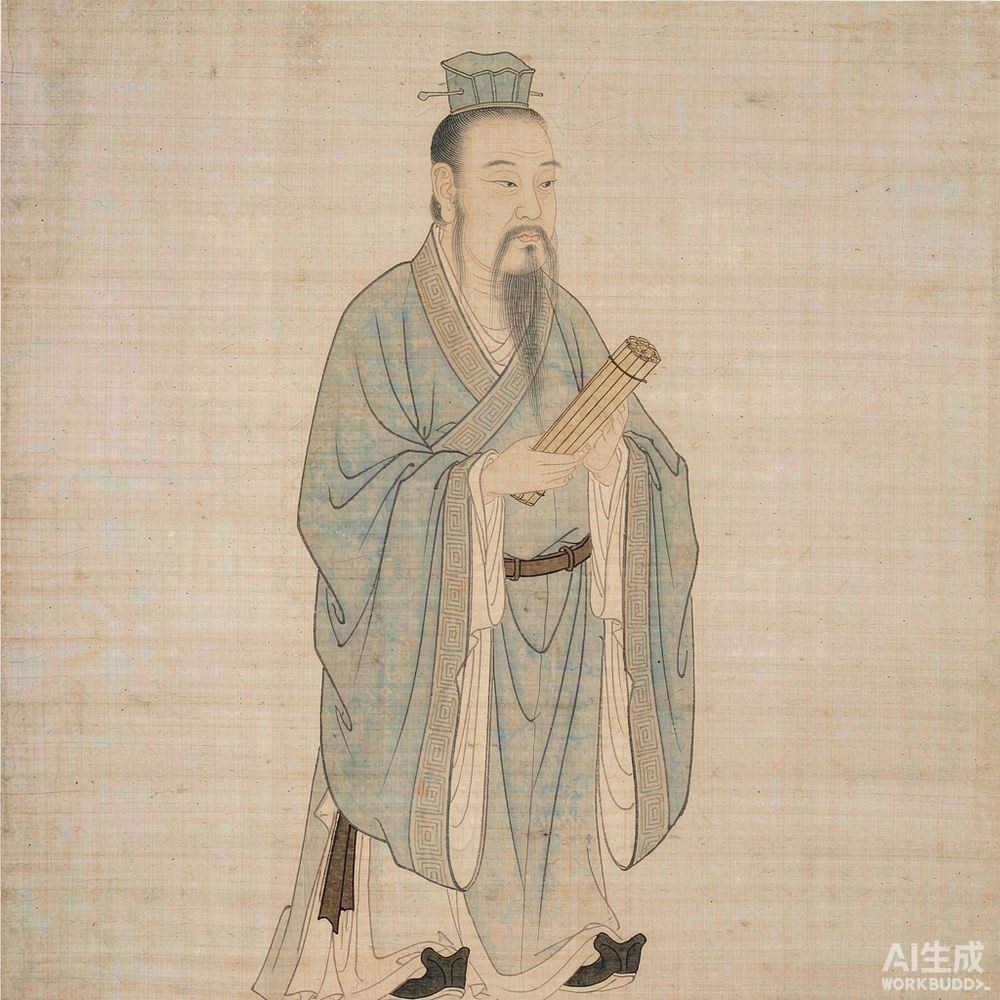 箕子（AI 想象复原像）