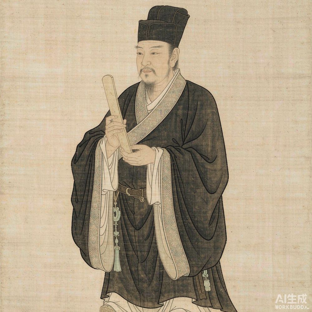 孙叔敖（AI 想象复原像）