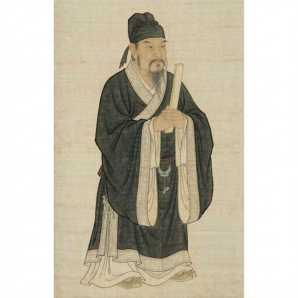 百里奚（AI 想象复原像）