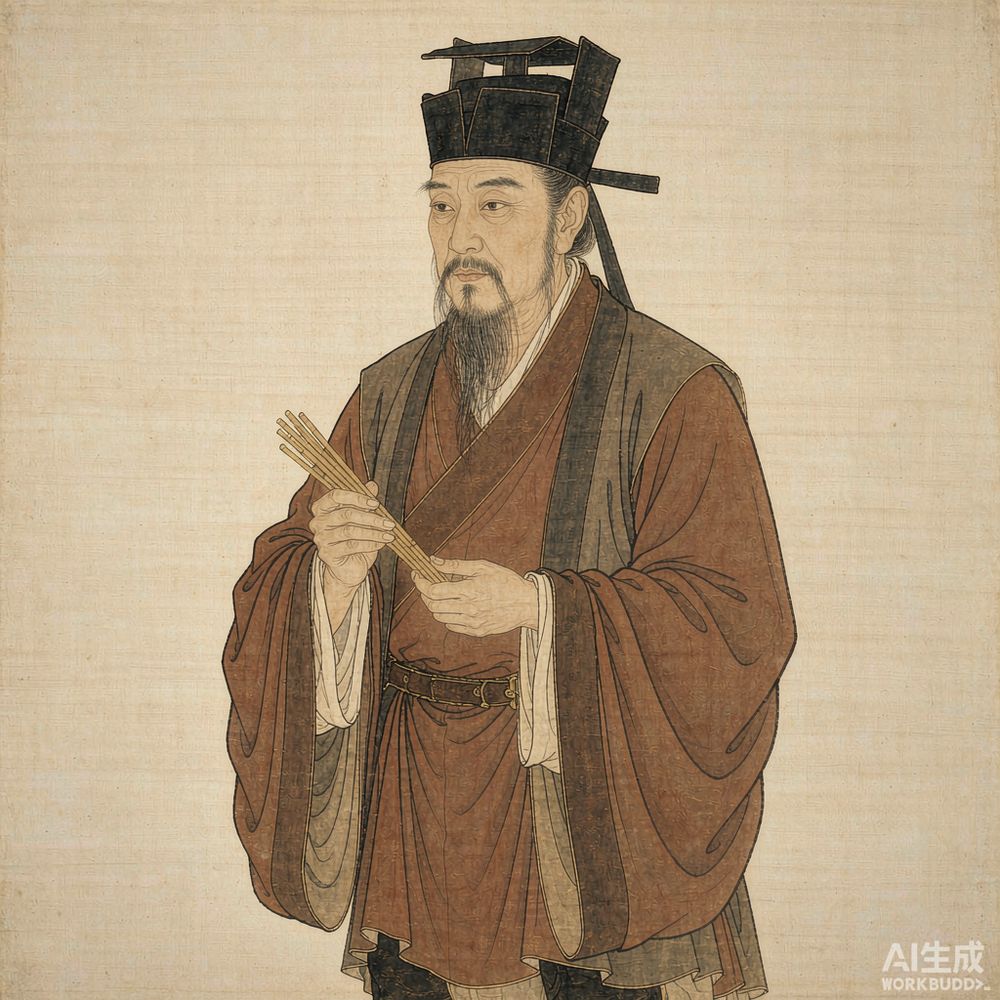 祖冲之（AI 想象复原像）