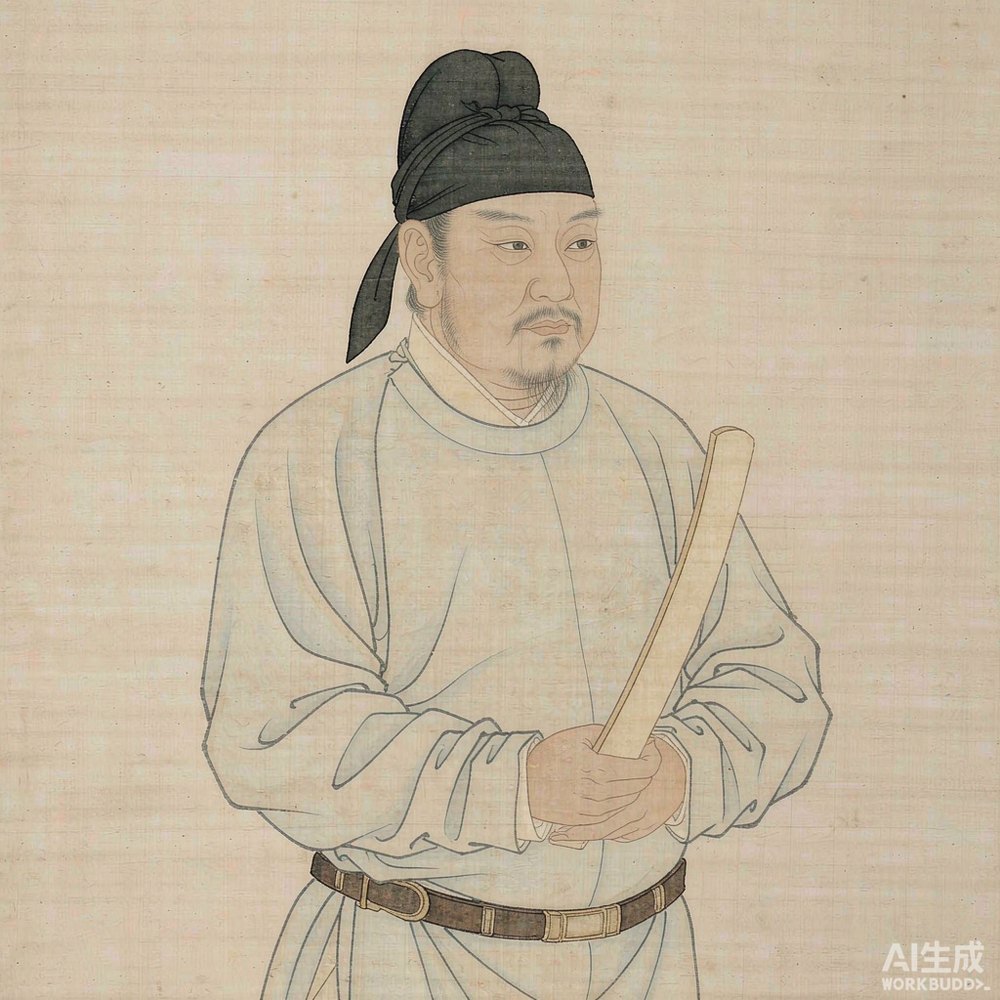 宇文化及（AI 想象复原像）