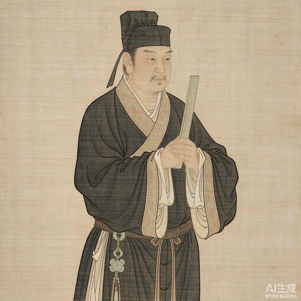 范蠡（AI 想象复原像）