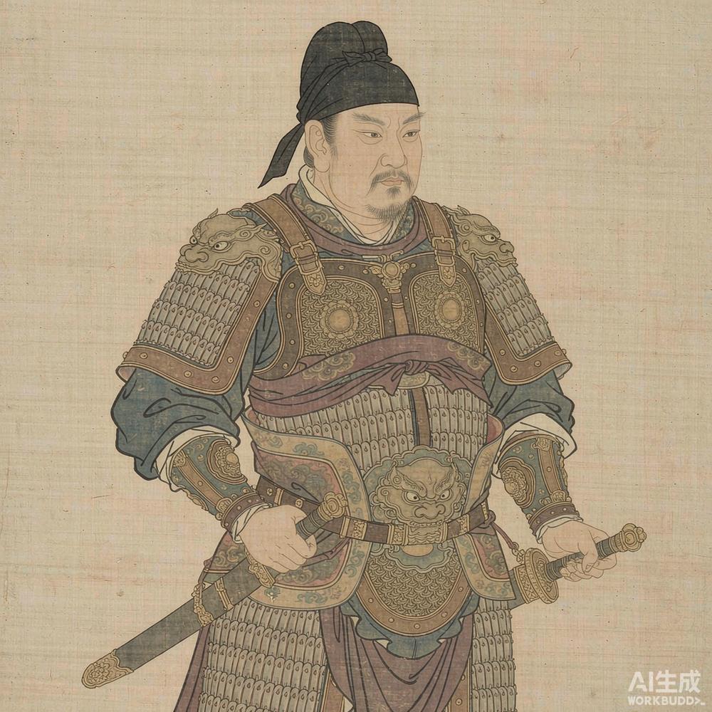 张浚（AI 想象复原像）