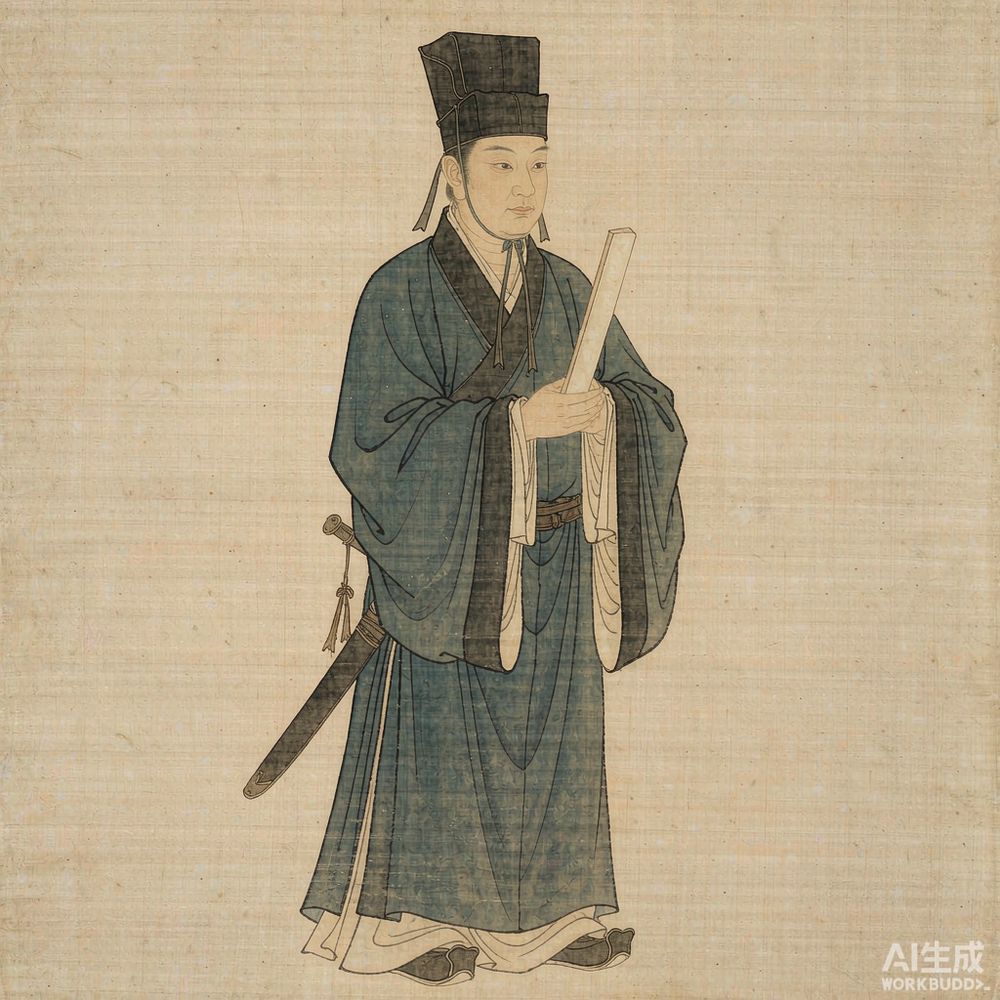 苏秦（AI 想象复原像）