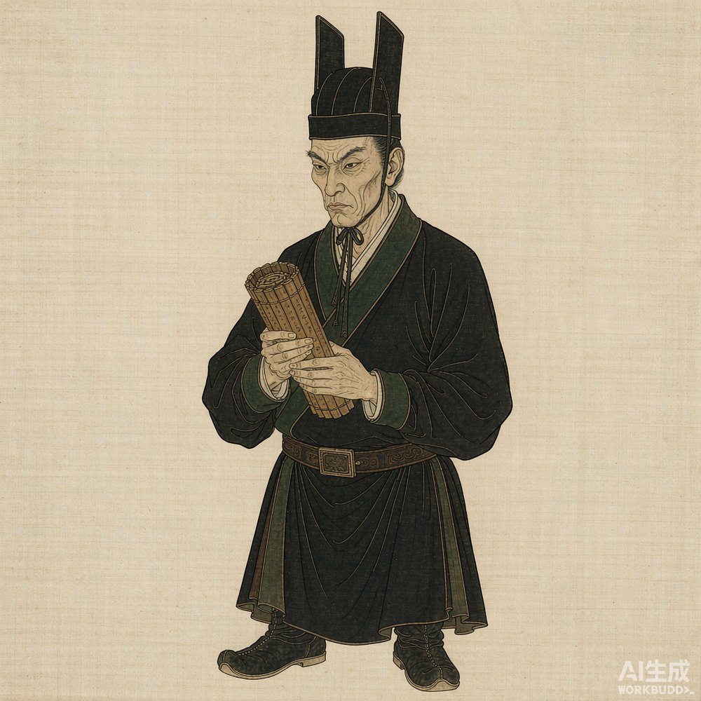 赵高（AI 想象复原像）