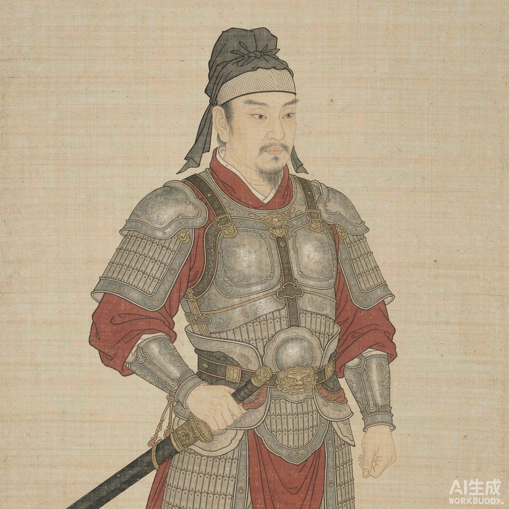 郑成功（AI 想象复原像）