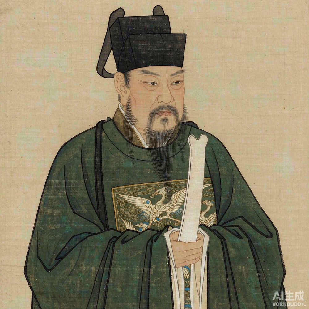 张居正（AI 想象复原像）