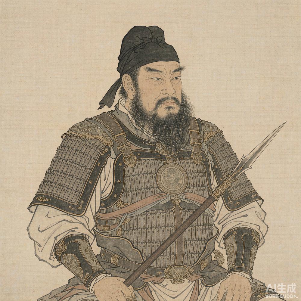 张世杰（AI 想象复原像）
