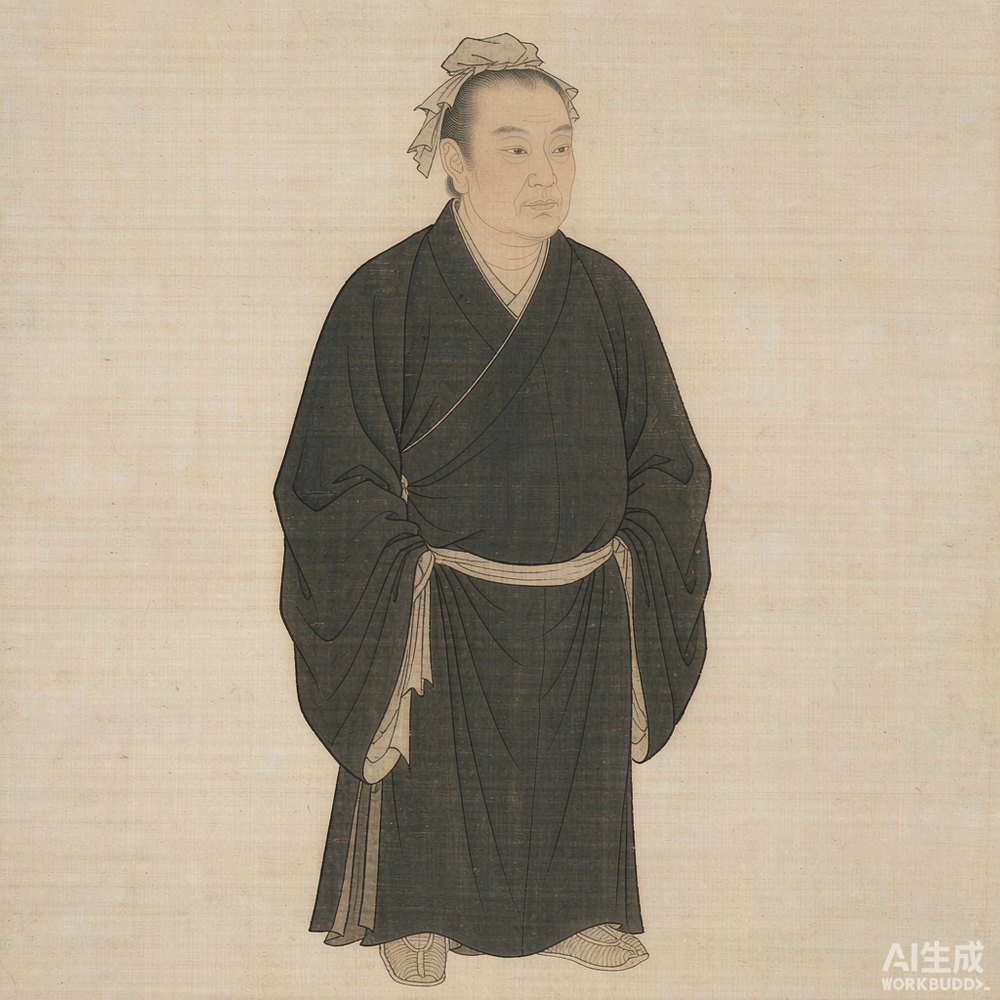 鲧（AI 想象复原像）