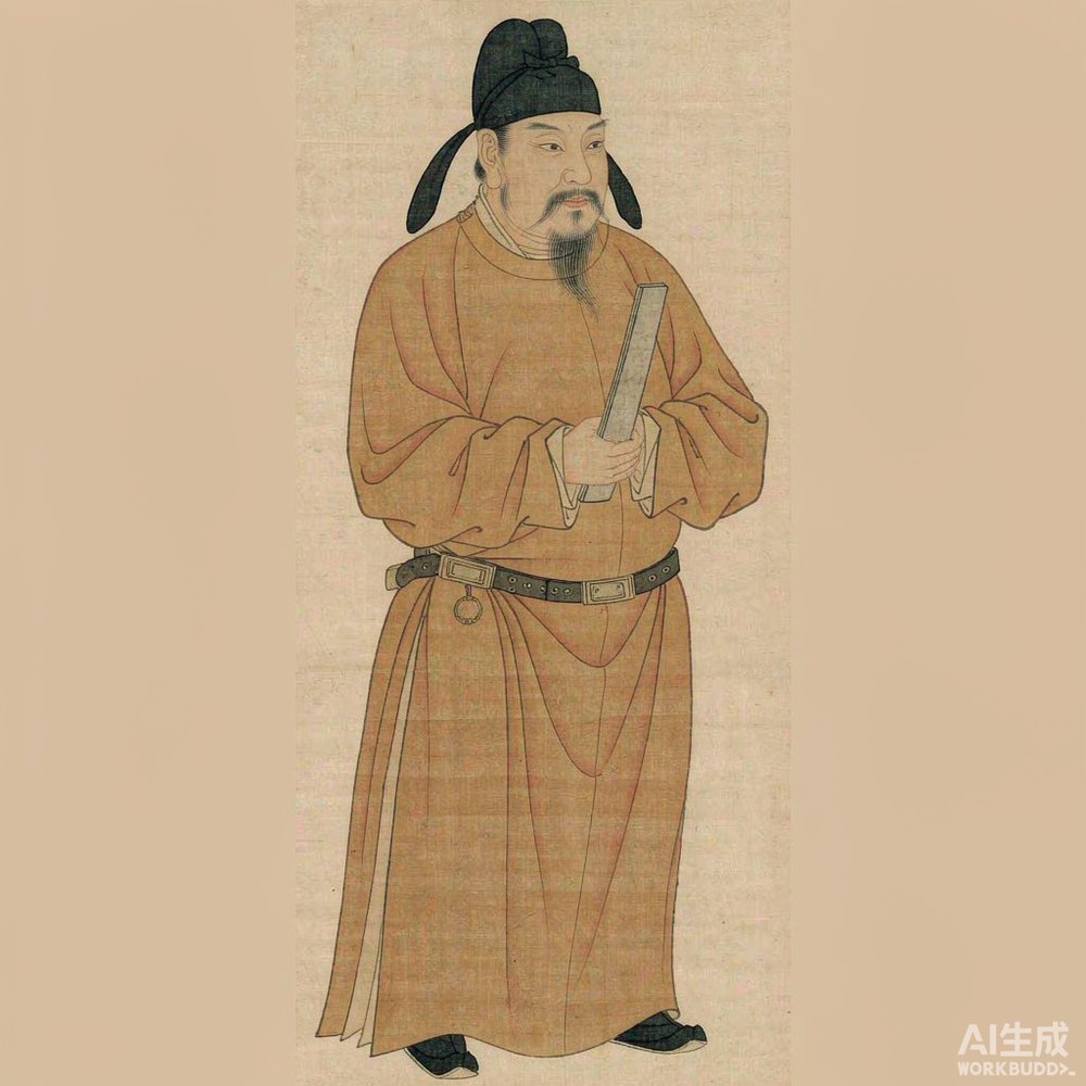 郭崇韬（AI 想象复原像）