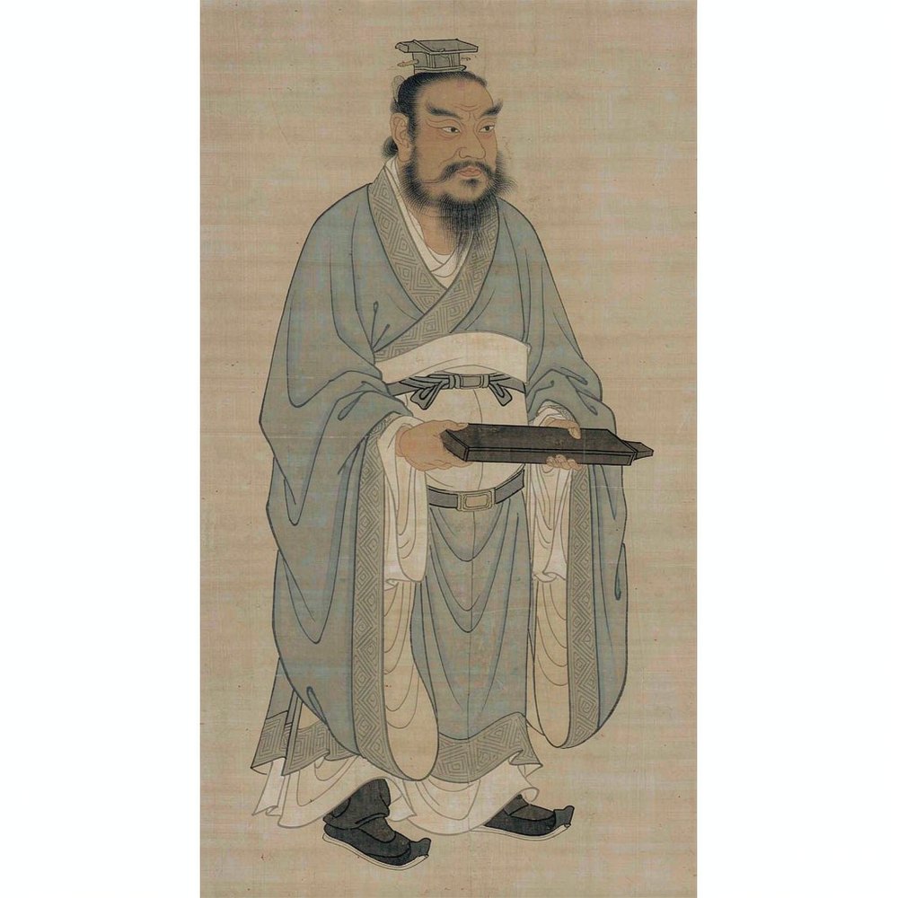 傅说（AI 想象复原像）