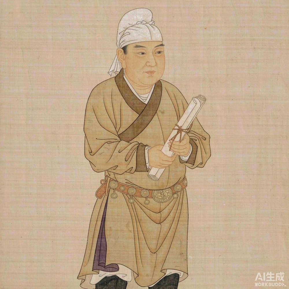 野利仁荣（AI 想象复原像）