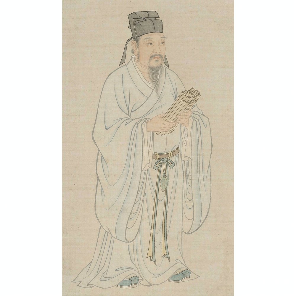 董仲舒（AI 想象复原像）