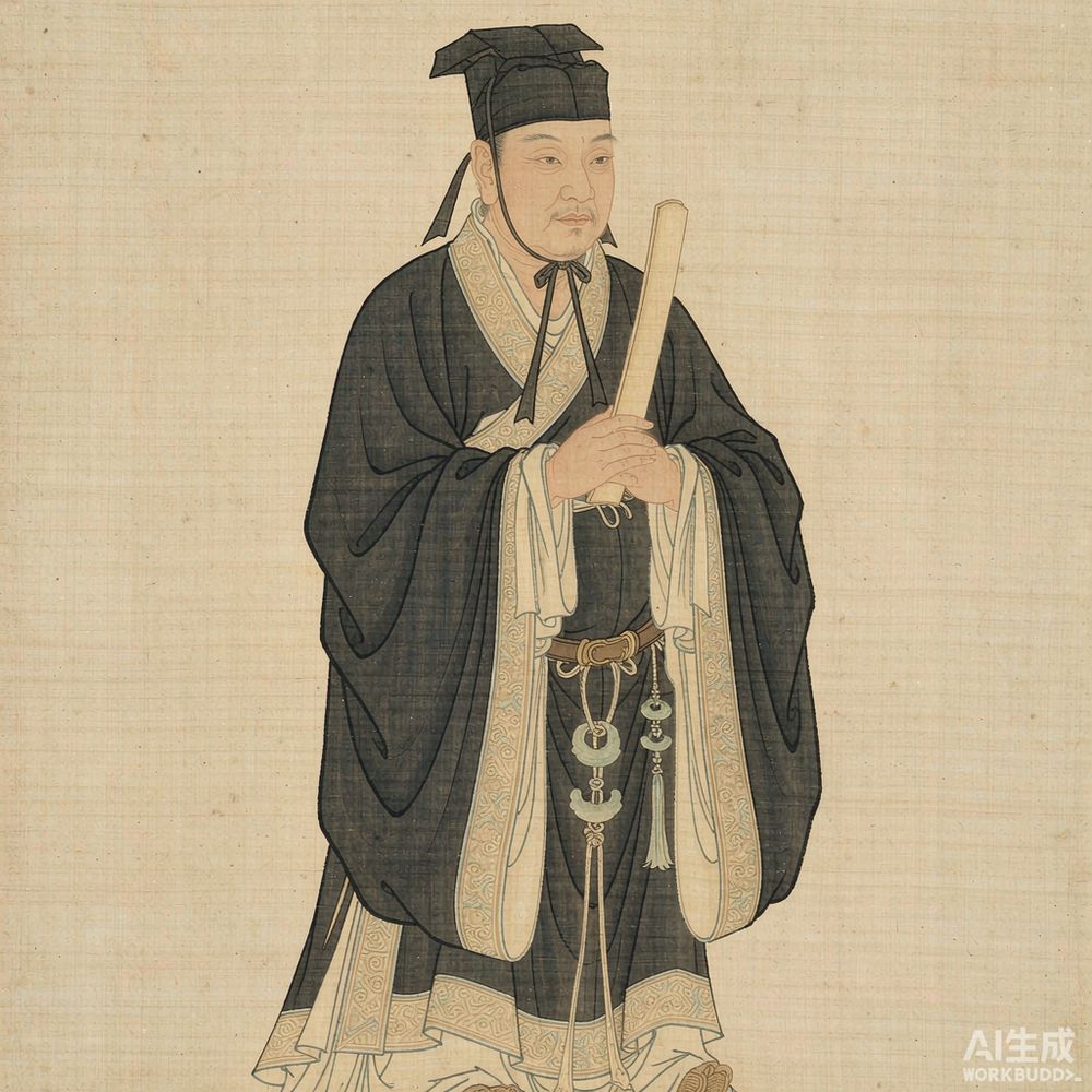 子产（AI 想象复原像）