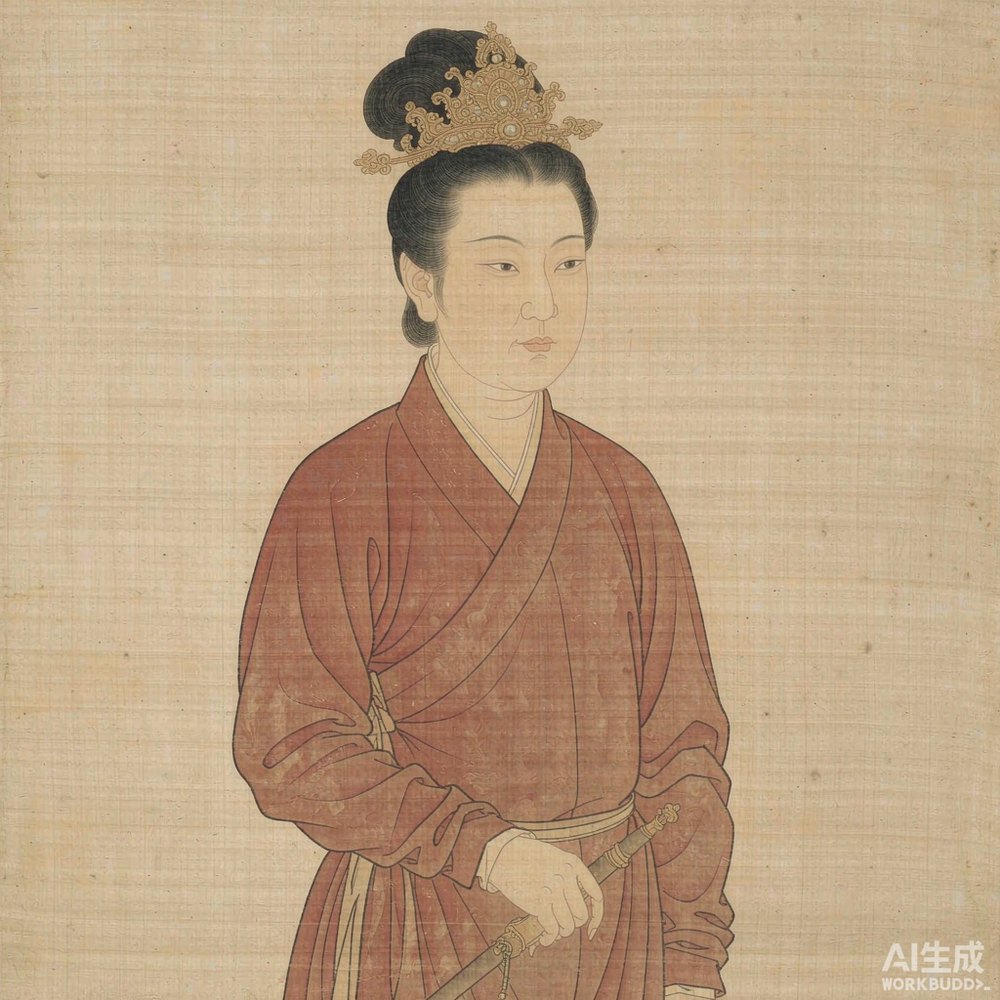 萧绰(AI 想象复原像)
