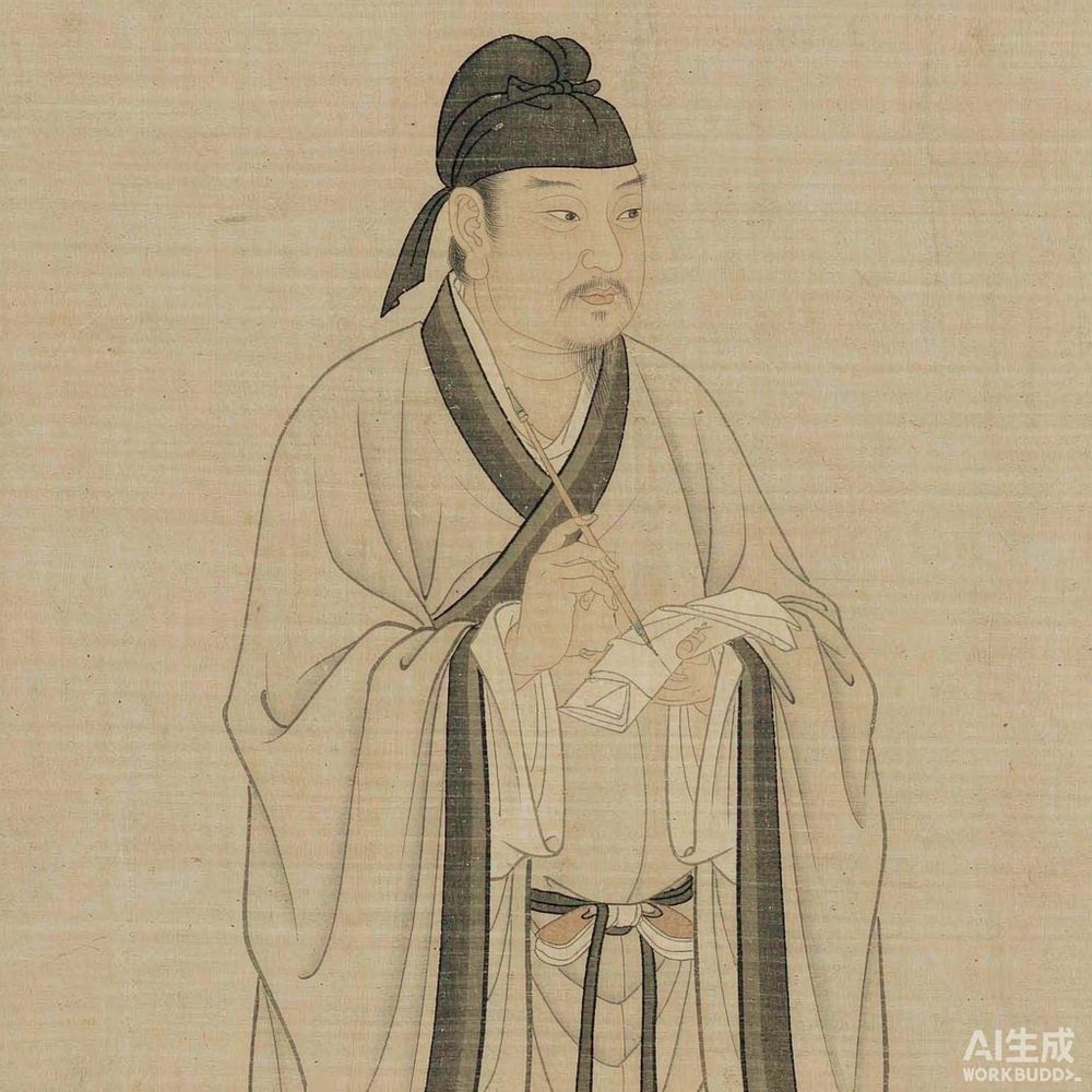 顾恺之（AI 想象复原像）