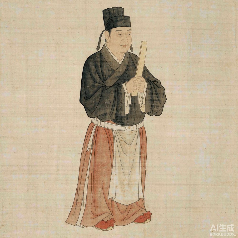 祭公谋父（AI 想象复原像）