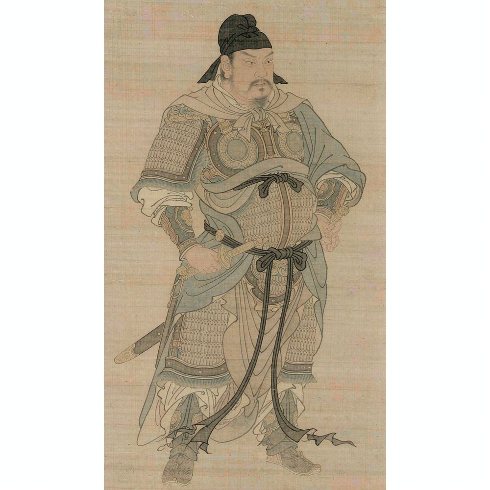 王濬（AI 想象复原像）