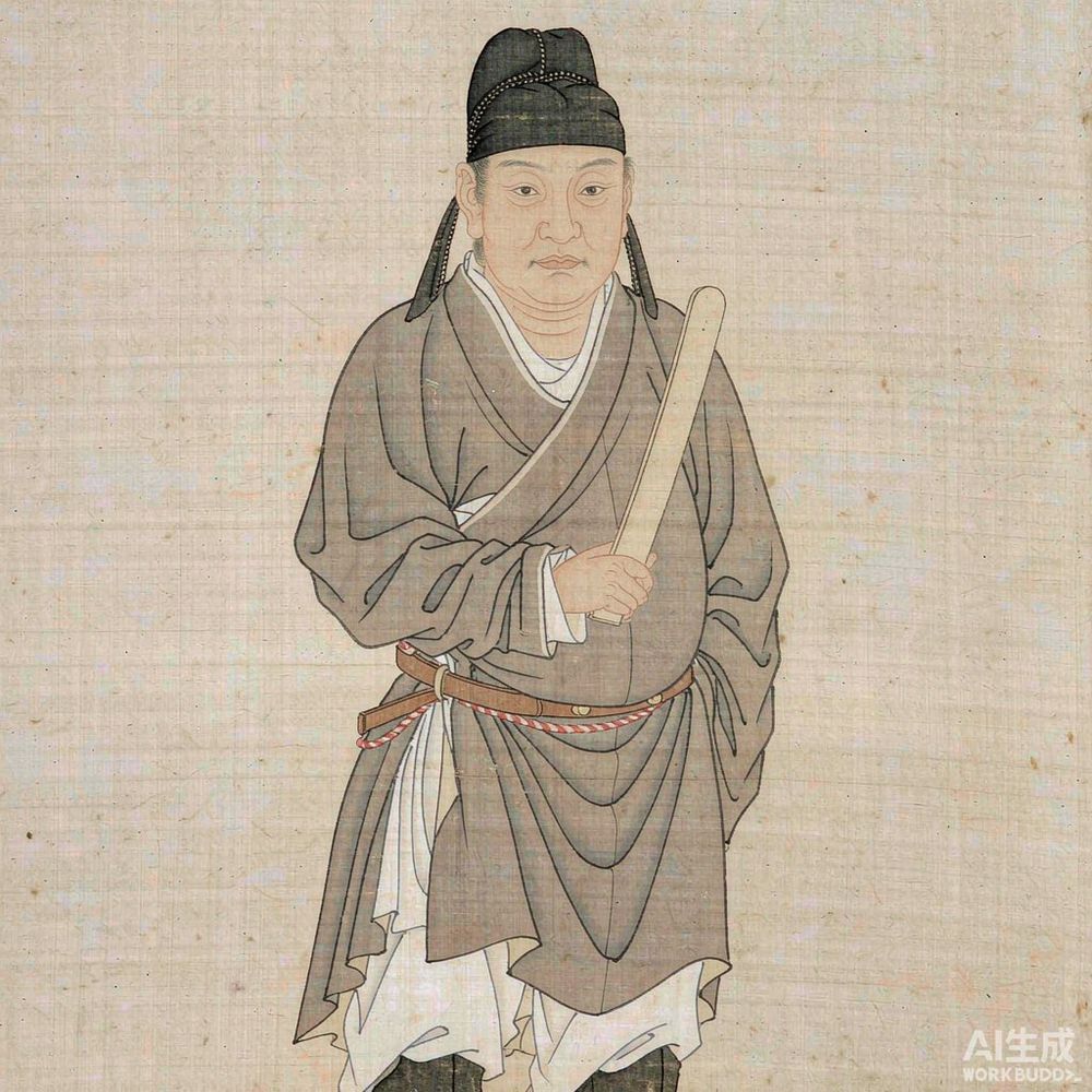 胡沙虎（AI 想象复原像）