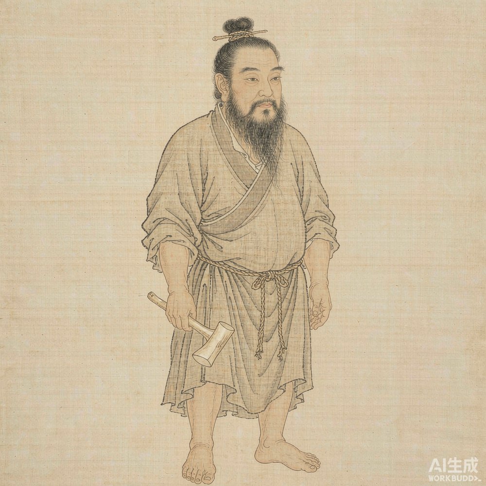 皋陶(AI 想象复原像)