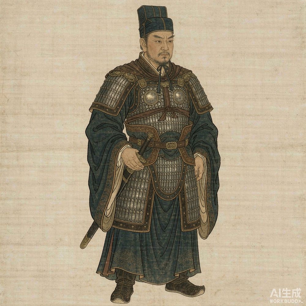 吴起（AI 想象复原像）