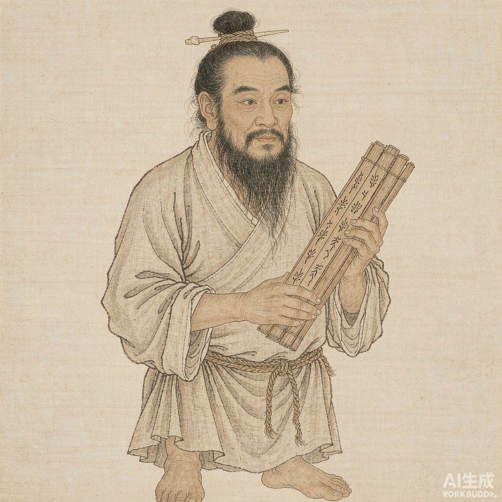 仓颉(AI 想象复原像)