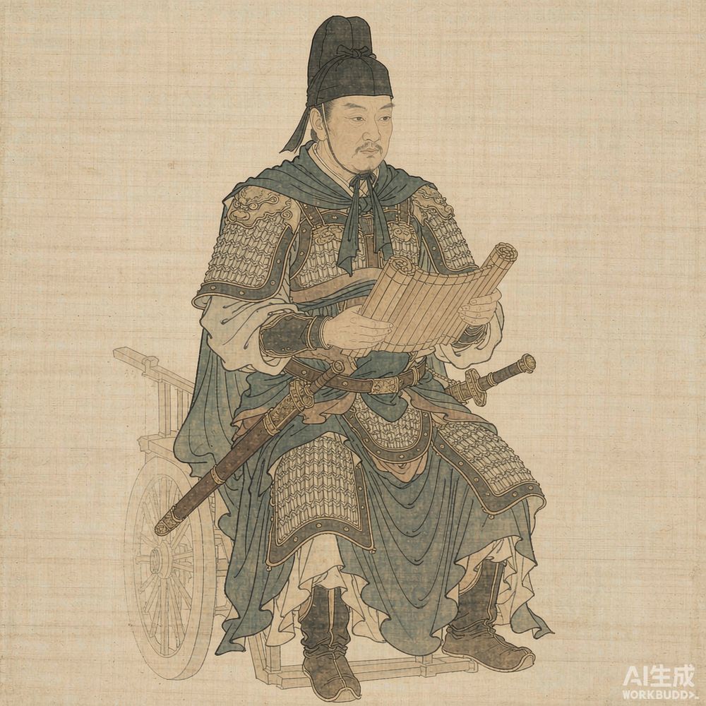 孙膑（AI 想象复原像）