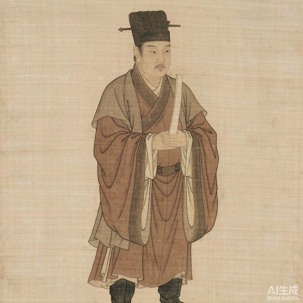 高欢（AI 想象复原像）
