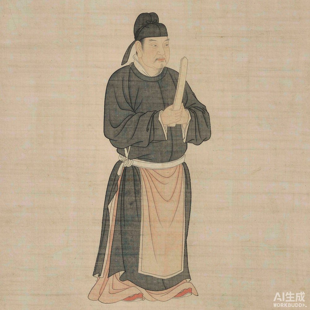 召穆公虎（AI 想象复原像）