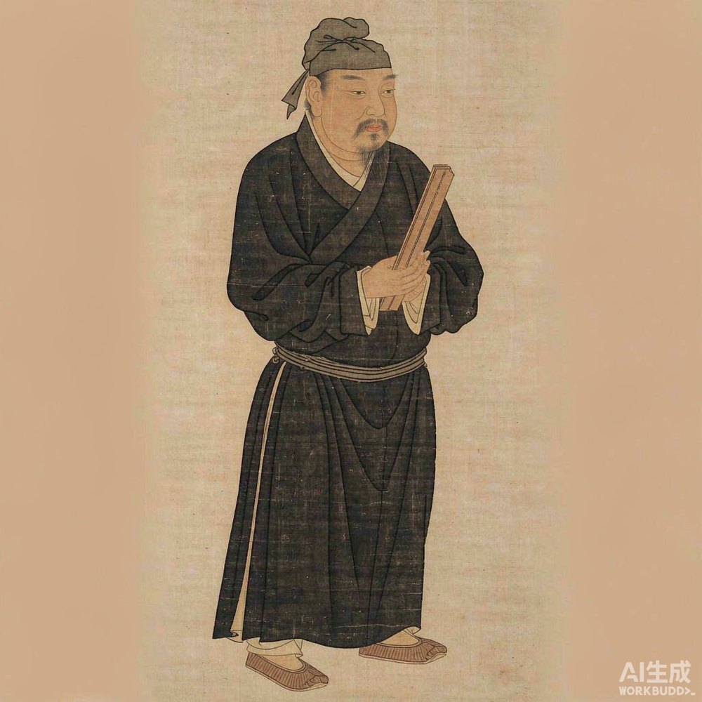 伯益（AI 想象复原像）