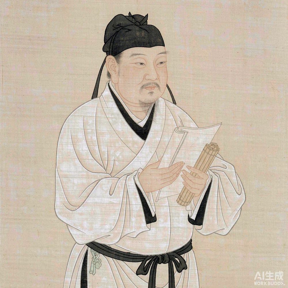 蔡伦（AI 想象复原像）